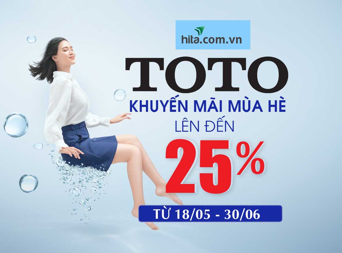 Chương trình khuyến mãi: TOTO giảm giá chào hè 2020