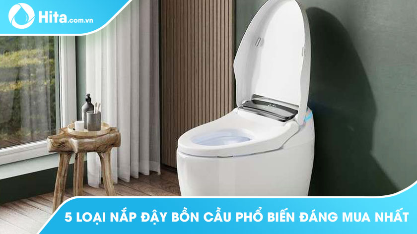 5 loại nắp đậy bồn cầu phổ biến đáng mua nhất