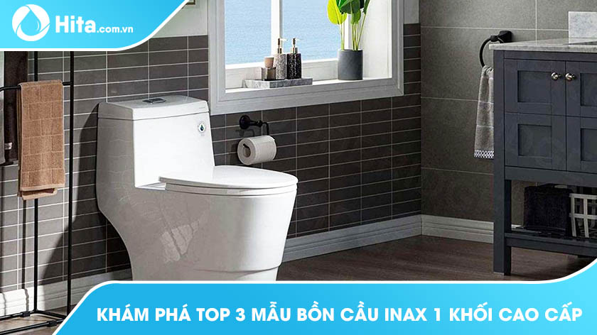 Khám phá top 3 mẫu bồn cầu Inax 1 khối cao cấp