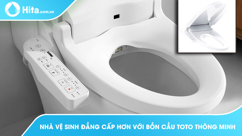 Cách sử dụng bồn cầu thông minh TOTO cho người mới