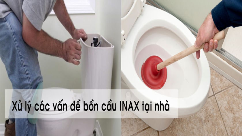 Những vấn đề thường gặp khi sử dụng bồn cầu INAX và cách xử lý tại nhà đơn giản