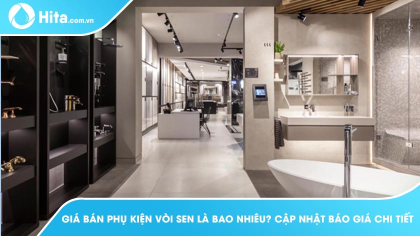 Giá bán phụ kiện sen vòi là bao nhiêu? Cập nhật báo giá chi tiết