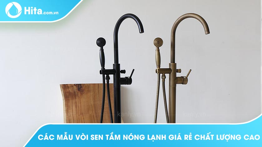 Các Mẫu Vòi Sen Tắm Nóng Lạnh Giá Rẻ Chất Lượng Cao