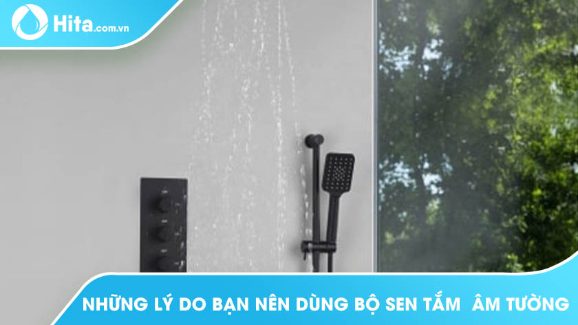 Vì sao sen tắm âm tường nên là sự lựa chọn của bạn và gia đình?