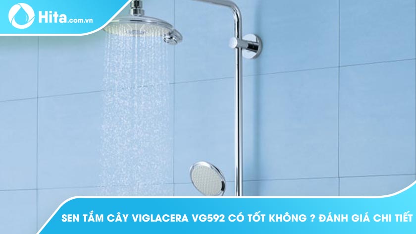 Sen tắm cây Viglacera VG592 có tốt không? Đánh giá chi tiết