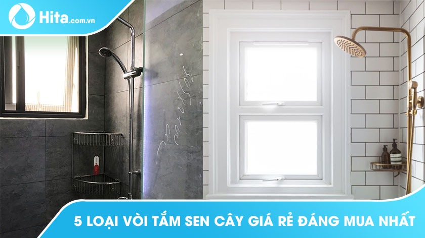 5 Loại Vòi Tắm Sen Cây Giá Rẻ Đáng Mua Nhất Hiện Nay