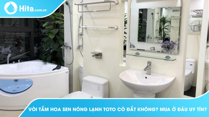 Vòi tắm hoa sen nóng lạnh TOTO có đắt không? Mua ở đâu uy tín?