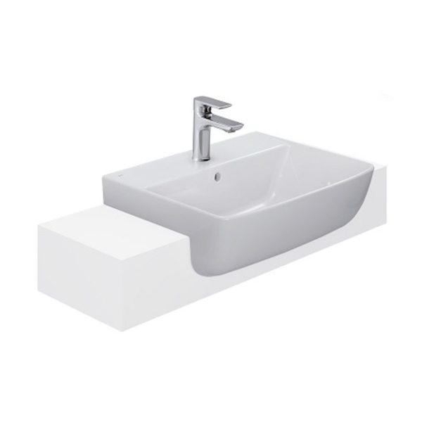 Chậu rửa Lavabo INAX bán âm bàn L-345VFC