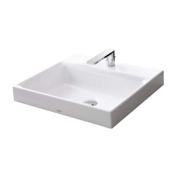 Chậu rửa lavabo đặt bàn TOTO 1 lỗ LT1615C