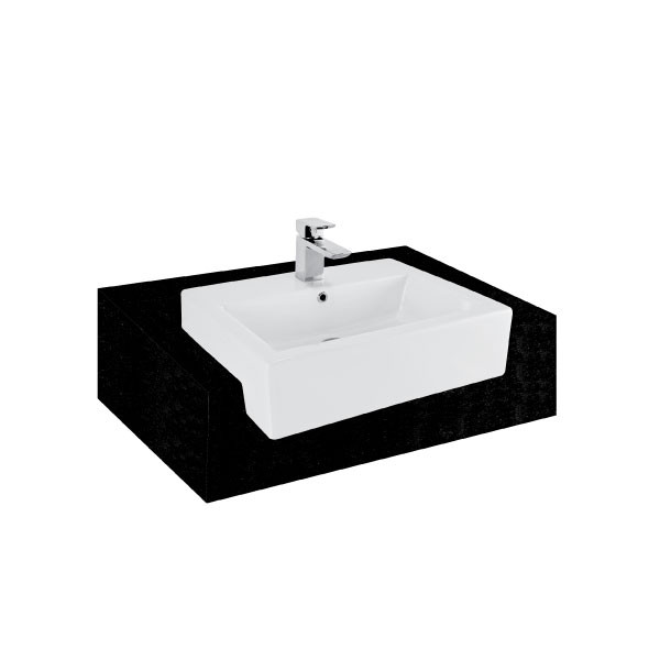 Chậu rửa lavabo bán âm bàn TOTO LT647CS