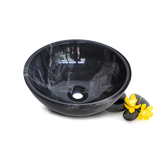 Lavabo Kanly đá marble tự nhiên MAR12N