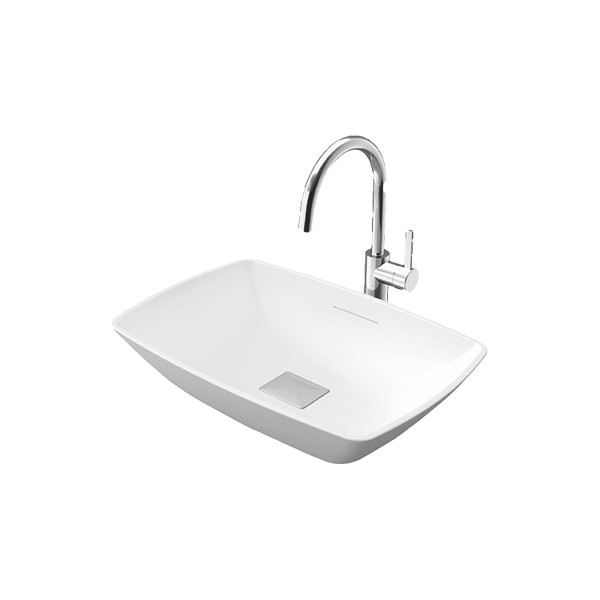 Chậu rửa lavabo đặt bàn TOTO trắng mờ PJS02WE#MW