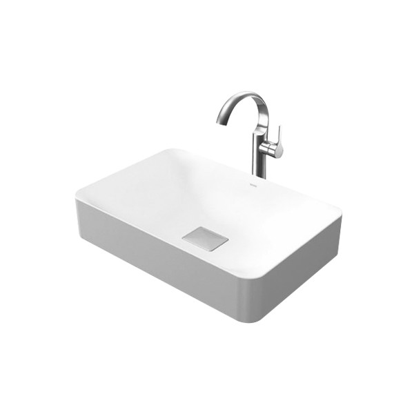 Chậu rửa lavabo đặt bàn TOTO trắng mờ PJS03WE#MW