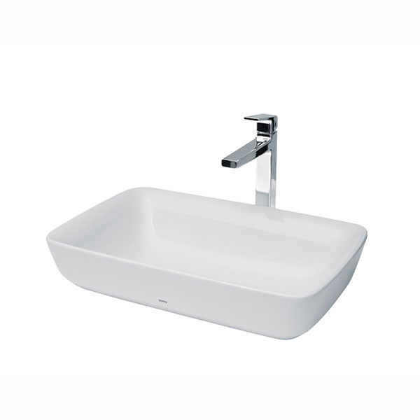 Chậu rửa lavabo đặt bàn TOTO trắng bóng PJS06WE#GW